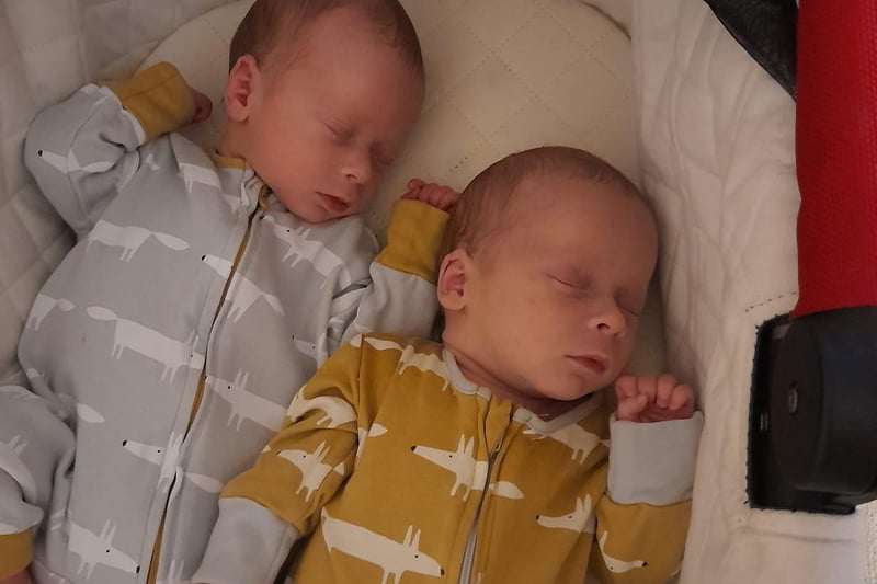 Claire Cannon, said: "My grandsons Thomas and Benjamin born 6th January."