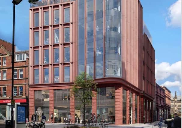 The company wants to build a £17m, seven-storey block with shops on the ground floor. It says the supply of Grade ‘A’ offices is at an historic low.