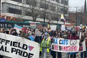 New Pride launches with march through Sheffield