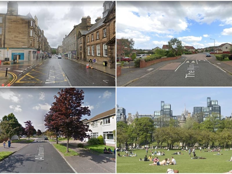 Morningside and Craighouse, Gilmerton South and the Murrays, Mortonhall and Anwickhill and Meadows and Southside.