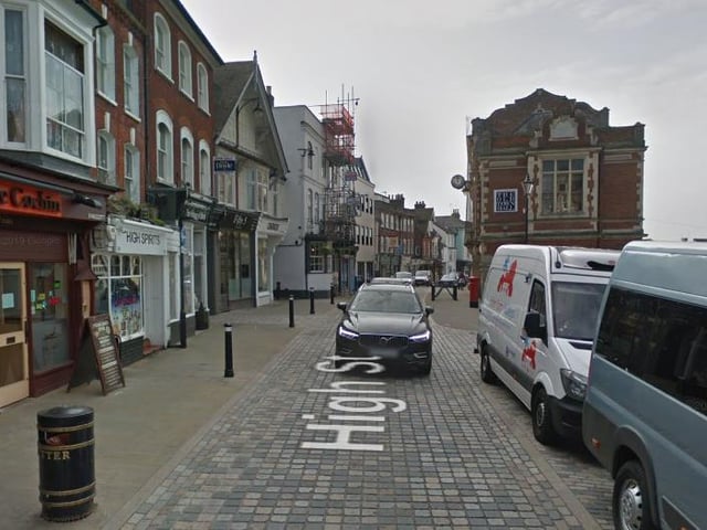 There were 2 reports of burglary in the High Street area
