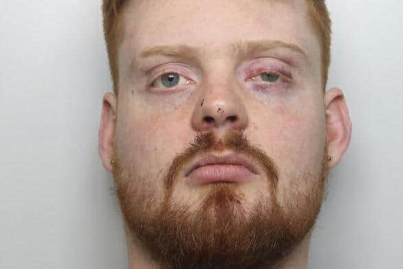 Adam Wright has been jailed for glassing another man at a Dronfield pub