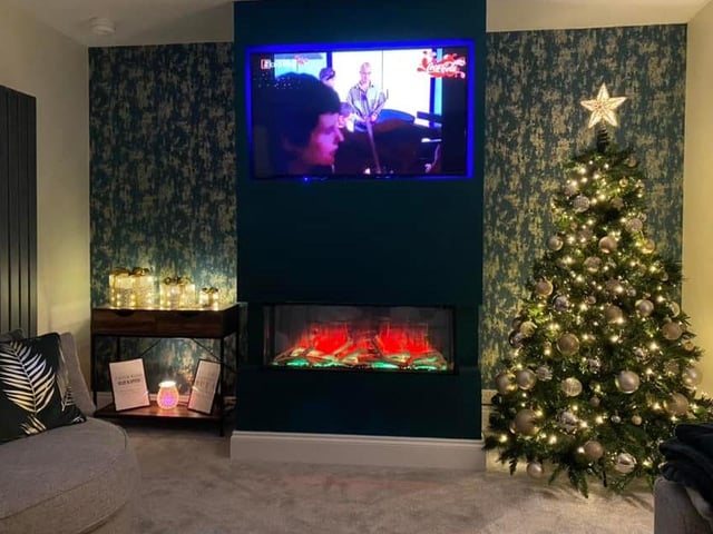 A gorgeous living room from Kirsty Peet.