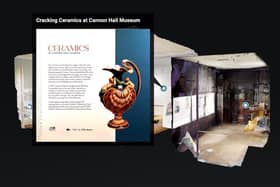 Cracking Ceramics 360 degree virtual tour at Cannon Hall Museum