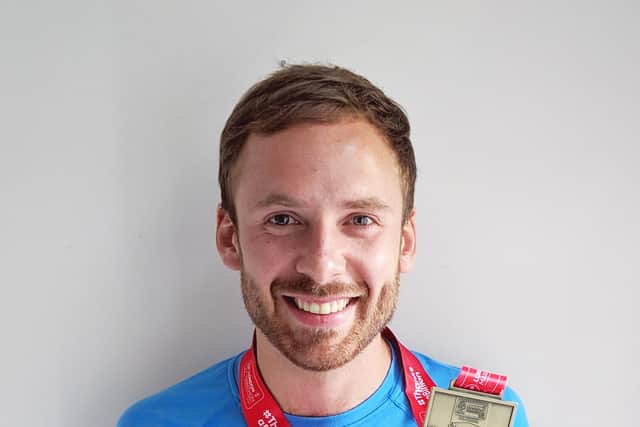 Tom Stayte has run five marathons but was unable to leave his home after getting long Covid