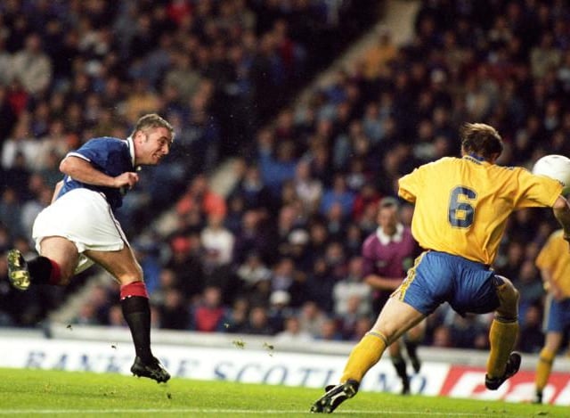 McCoist's 21st came at Ibrox in the rout over minnows Gotu