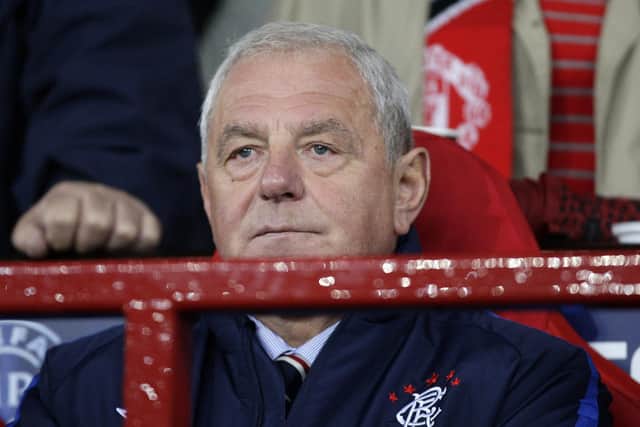 A file photo of former Rangers manager Walter Smith, who passed away today aged 73 and played a big role in the development of Sheffield United midfielder John Fleck (AP Photo/Jon Super, File)