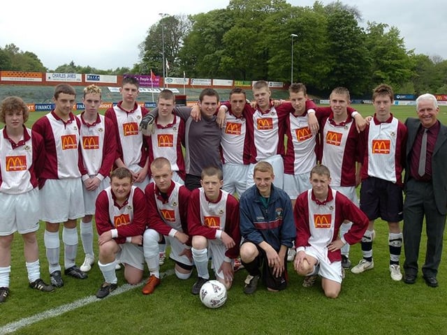 Pictured at Sheffield Club ground, Dronfield, where the Sheffield School's Clegg Shield football final was played between City School and Handsworth Grange. Seen is The Handsworth Grange team, on May 9, 2007