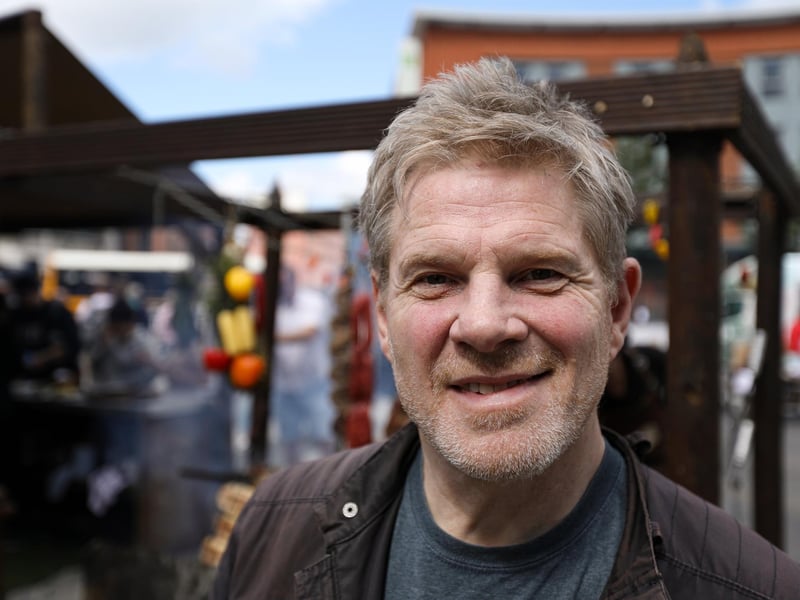 Organiser Richard Johnson. British Street Food Awards, Gunwharf Quays. Picture: Chris Moorhouse (jpns 280821-01)