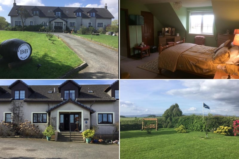 This farmhouse B&B is located in a rural location close to Stirling and includes accoess to a garden and a continental breakfast for two people in a double room from around £420 for a week.
