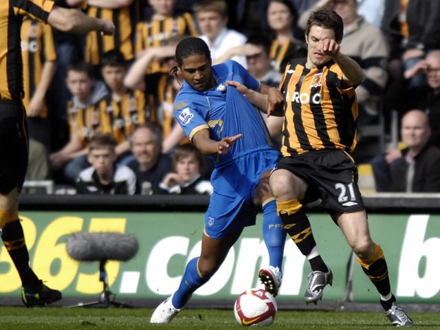 A fans' favourite at Fratton Park, Glen Johnson enjoyed three successful seasons for Pompey. Most notably , he lifted the FA Cup in 2008, and who could forget that goal against Hull City?