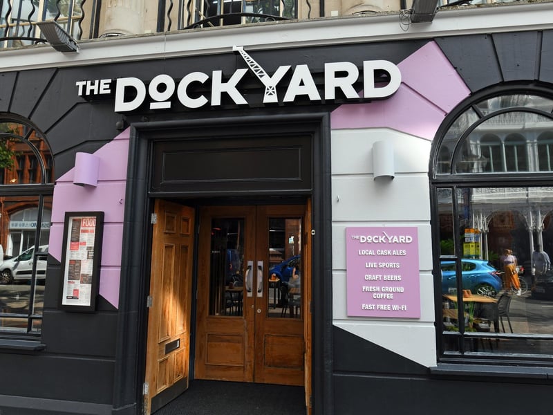 The Dockyard, Guildhall Walk - it is due to reopen with its beer garden on May 11