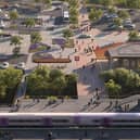 Plans to create new employment buildings, a multi-storey car park and hundreds of homes around Rotherham’s proposed mainline rail station have moved a step closer.