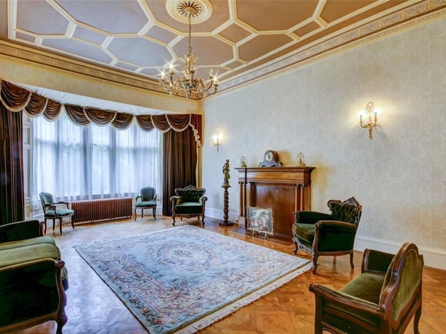 There are four reception rooms throughout the house.