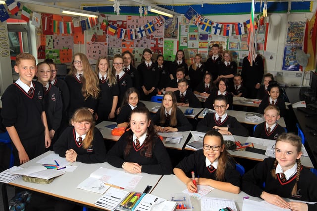 This photo of a Y8 classroom at Ecclesfield School was taken in 2017. Sadly, our records don't say what class it was - maybe you can tell us?