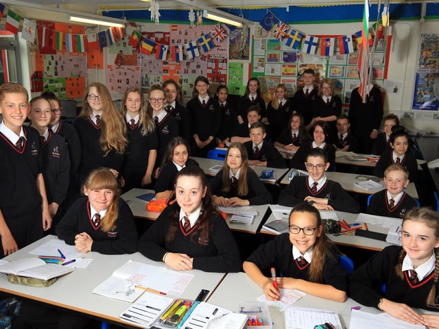This photo of a Y8 classroom at Ecclesfield School was taken in 2017. Sadly, our records don't say what class it was - maybe you can tell us?