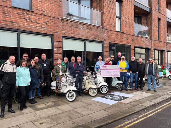 Sheffield Aces Scooter Club  are revved up for St Luke's