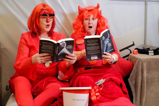 Staff at the Asda store on Marina Way donned red clothing for a spot of charity bed-time reading in 2015. Does this bring back memories?