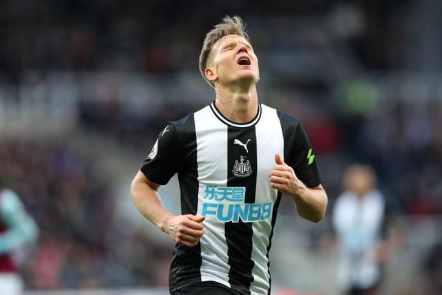 Watched from the bench in midweek after showing against Burnley just how much Newcastle had missed his presence. Let’s hope he marks his new deal with a goal.