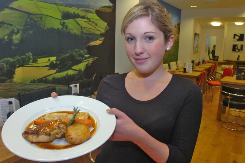 Pictured at the Mish Mash Restaurant, Ecclesall Road, Sheffield is waitress Hollie Cornish-Jenkins