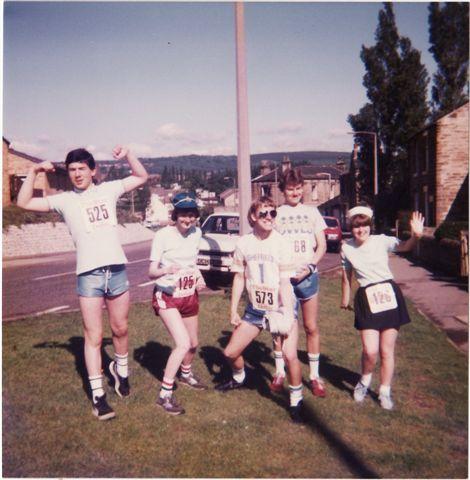 Star Walk 1985
Members of the Lawton Family - David, Jayne, Andrew, David Corke and Alison Cooper taking part in teh 1985 Star Walk
