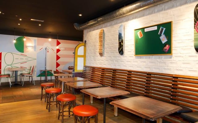 Go west for great food and live music.