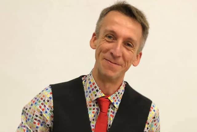 Magician Lee Bingham, who performs as Lee Bo