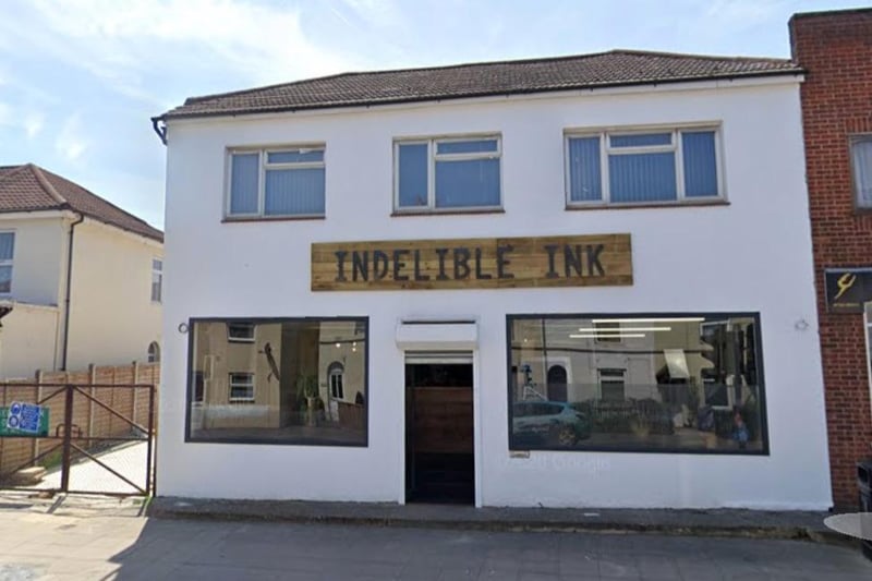 Indelible Ink in Forton Road, Gosport, was voted the area's very best tattoo studio.