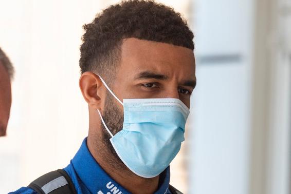 The defender is in line to captain the side with James Tavernier not seen amongst the club delegation at Glasgow Airport.