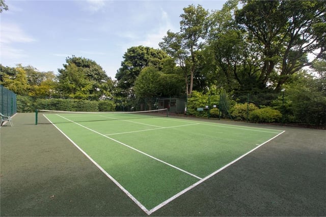 Regent Gardens - tennis court.
