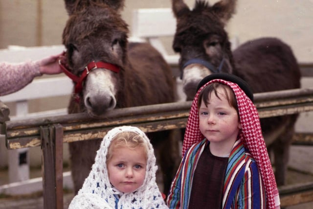 A 1986 Nativity scene but who can tell us where this was in Sunderland?