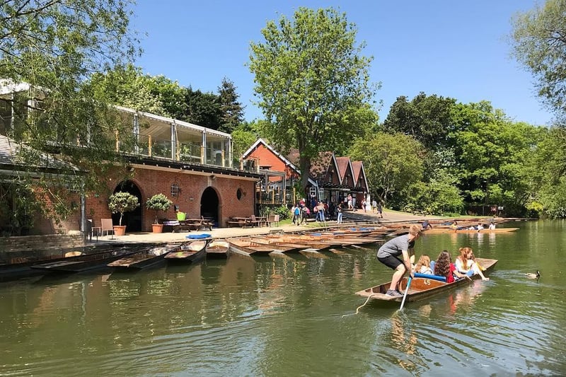 Have you ever dined at a working Edwardian boathouse? The Cherwell Boathouse in Oxford allows visitors to spectate as rowers push their oars through the water. Choose from roasted scallops or grilled beef while you take in views of the River Cherwell at this relaxing spot. cherwellboathouse.co.uk