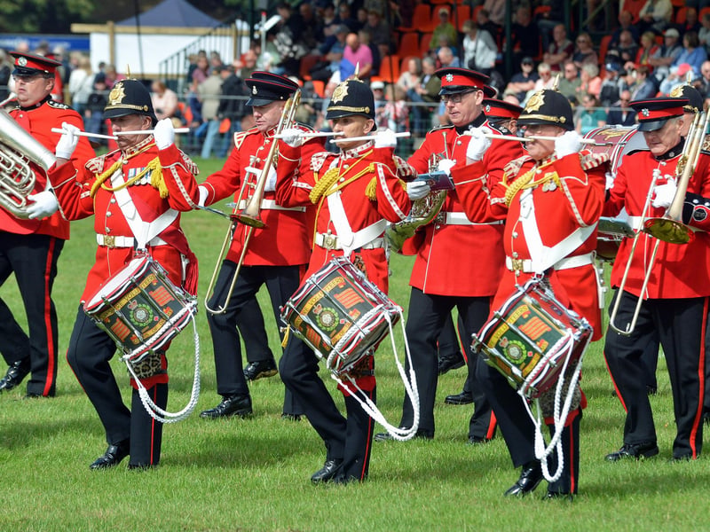The band of the West Yorkshire Fire and Rescue service .