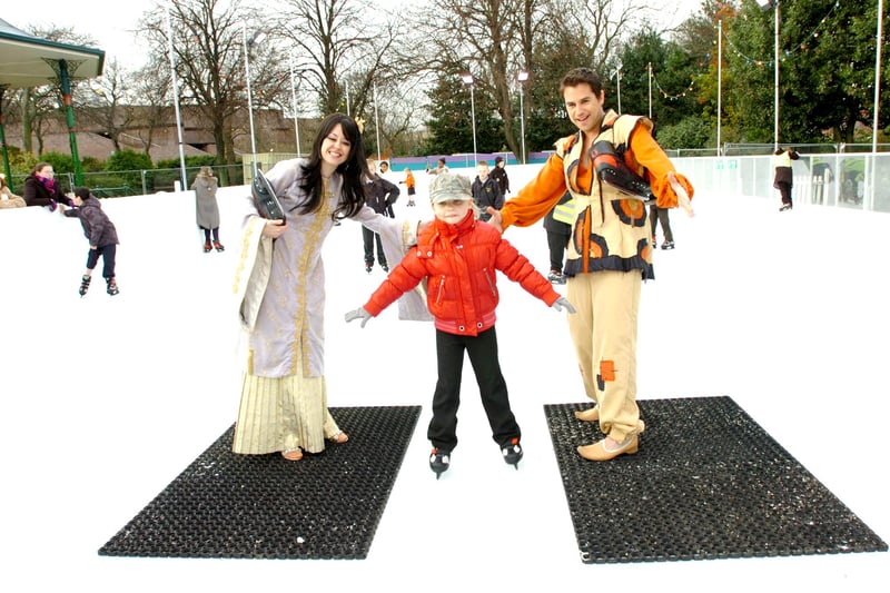 The opening of Sunderland's ice rink in Mowbray Park in 2008. Does this bring back great memories?
