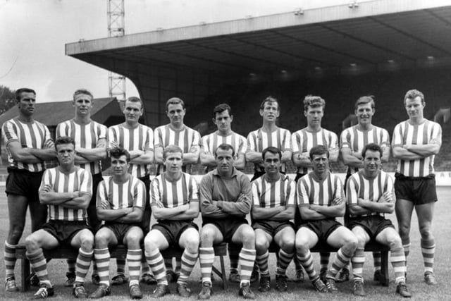 The Sheffield Wednesday team at Hillsborough Stadium in 1964