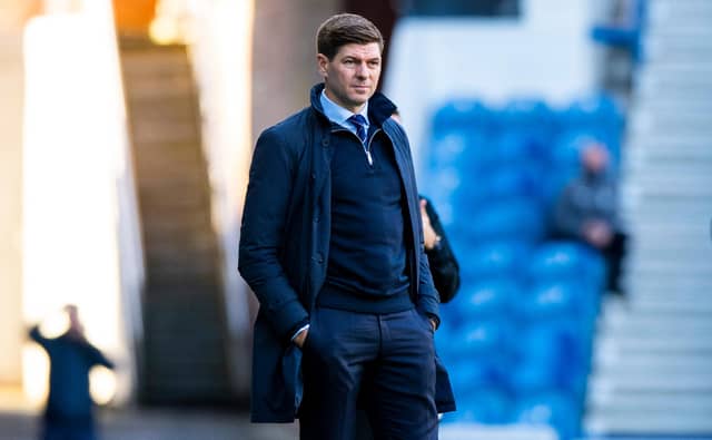 Rangers boss Steven Gerrard. Picture: SNS