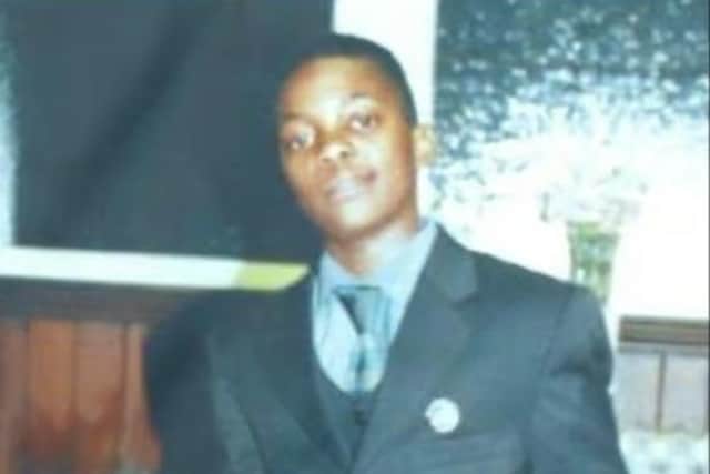 Jonathan Matondo was 16 when he was killed in October 2007