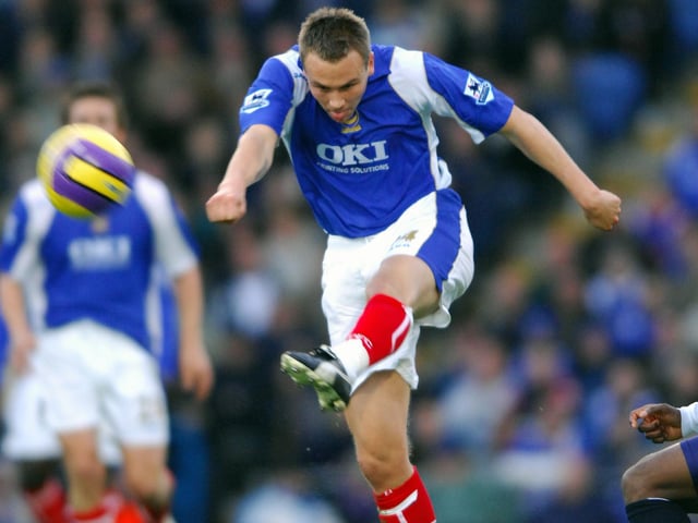 Matt Taylor carved a niche for long-distance worldies. He rates this one against Everton as his Pompey best