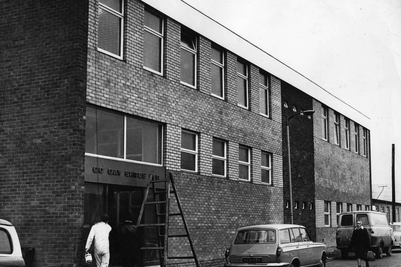 Go Gay Shoes were makers of women's footwear and here is their factory in South Tyneside in 1965.