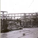 Atkinsons on The Moor after the Blitz hit Sheffield