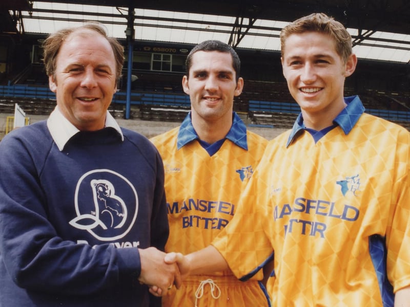 Manager Andy King welcomes new signings, defender Stuart Watkiss and midfielder David Kerr.