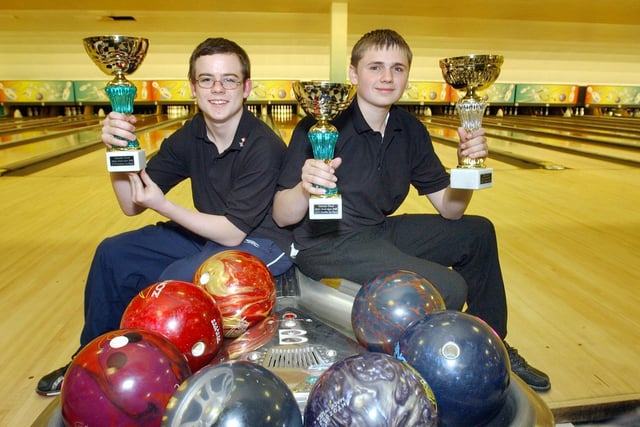 Adam Cairns, 16, and Matthew Blythe, 14, had reason to celebrate in 2006. The Wearside pair had won the Junior Youth Ten Pin Bowling Championships in Malta.