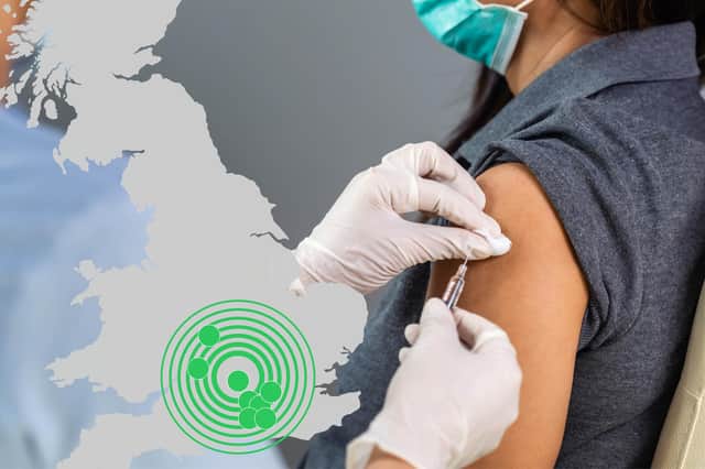 Almost 78 million people in the UK have received one dose of a Covid-19 vaccine (Composite: Kim Mogg / JPIMedia)