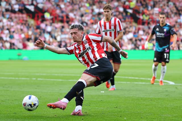 BLADE RUNNER: Louie Barry had an unsuccessful loan at Sheffield United last season (Image: Simon Bellis / Sportimage)