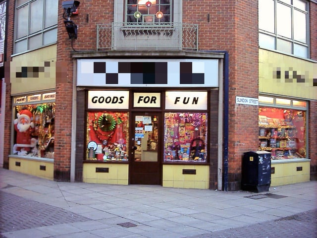 If you were ever in need of party supplies, then you might have paid a visit to this shop in Portsmouth.