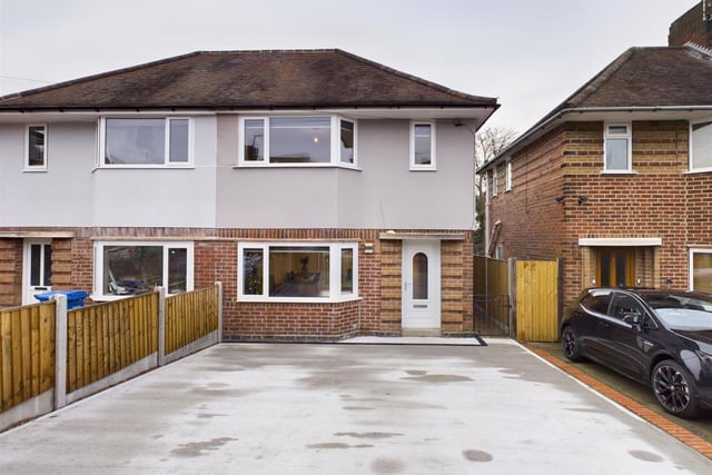 Added December 26, this three bedroom house is being marketed by Hunters, 01246 908110.