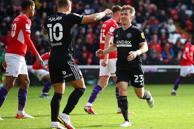 Sheffield United's Ben Osborn admitted earlier this week that he doesn't like looking at the Championship table right now: Simon Bellis / Sportimage