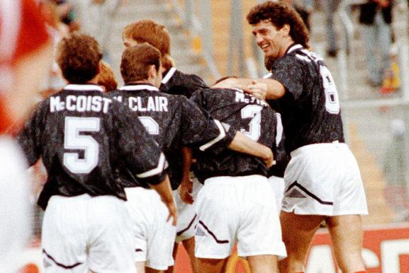 The first European Championships campaign ended on a high with a comfortable win over C.I.S. through Paul McStay, Gary McAllister and Brian McClair - but earlier defeats to Germany and Holland were costly.