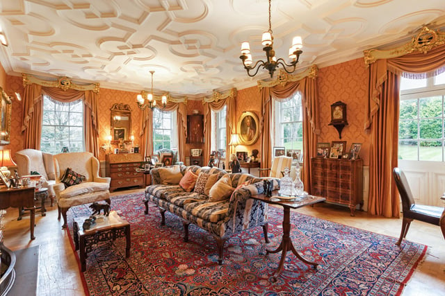 One of four reception rooms in this property, the drawing room is by far the biggest.