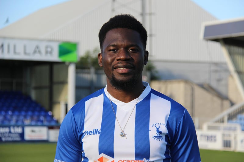 A rating has not been confirmed for Pools' new signing Mike Fondop. The striker was rated 59 overall on FIFA 21.